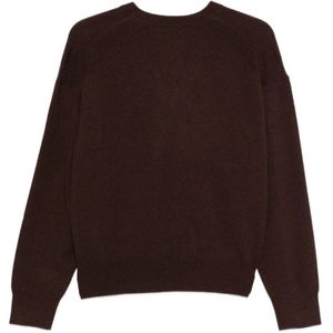 Semicouture, Dames, Truien, Bruin, Maat: XS Wol,