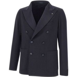 Tagliatore, Heren, Jassen, Blauw, Maat: XL