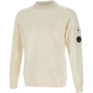 C.p. Company, Heren, Truien, Wit, Maat: M Wol,
