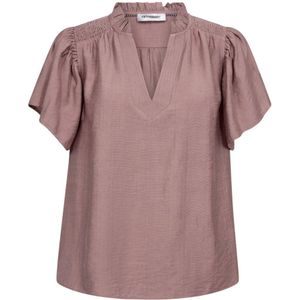 Co'Couture, Dames, Blouses & Shirts, Roze, Maat: M Viscose,