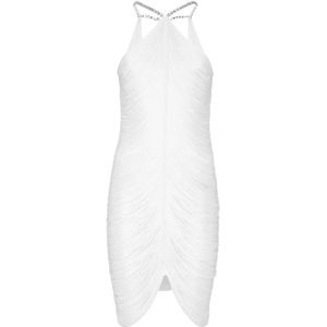 Philipp Plein, Dames, Jurken, Wit, Maat: S