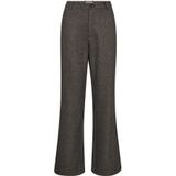 Mos Mosh - Flare Broek - Grijs - Dames - Op Maat Gemaakt - Mockingbird Stijl