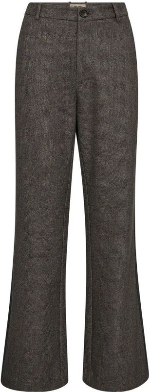 Mos Mosh - Flare Broek - Grijs - Dames - Op Maat Gemaakt - Mockingbird Stijl