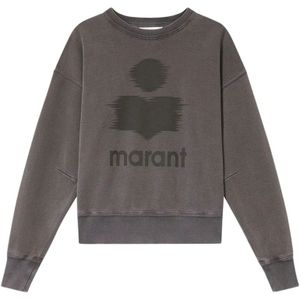 Marant étoile, Dames, Sweatshirts & Hoodies, Grijs, Maat: XS Katoen,