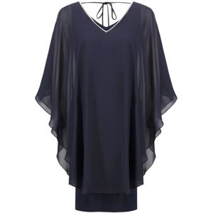 Joseph Ribkoff, Dames, Jurken, Blauw, Maat: 7XL