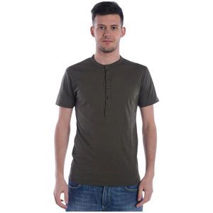 Daniele Alessandrini, Heren, Tops, Groen, Maat: L Katoen,