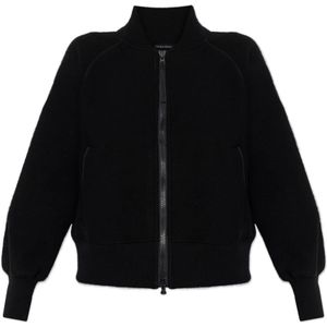 Canada Goose, Dames, Jassen, Zwart, Maat: L Wol,