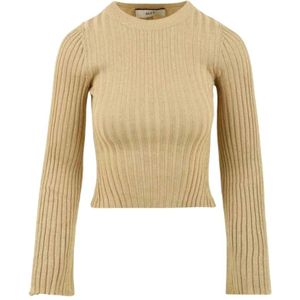 Akep, Dames, Truien, Bruin, Maat: S Viscose,