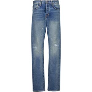 Tom Ford, Heren, Jeans, Blauw, Maat: W30 Denim,