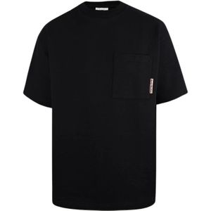 Acne Studios, Heren, Tops, Zwart, Maat: XS