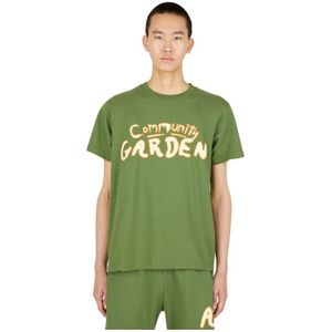 P.a.m., Heren, Tops, Groen, Maat: XS Katoen,