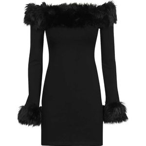 Heron Preston, Dames, Jurken, Zwart, Maat: S Katoen,