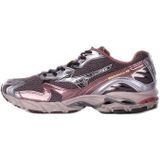 Mizuno WAVE RIDER 10 Sportstyle schoenen Zwart Sand/Zwart/Chicory Coffee Dames/Heren Maat 37