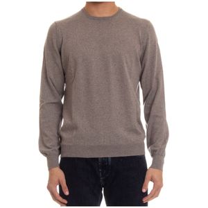 Barba, Heren, Truien, Grijs, Maat: 3XL Wol,