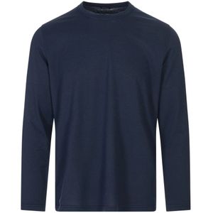 Kiton, Heren, Tops, Blauw, Maat: 2XL Katoen,