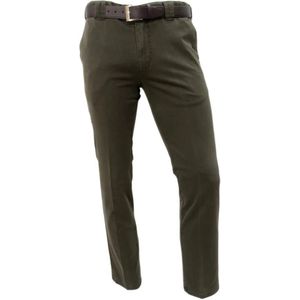 Meyer, Heren, Broeken, Groen, Maat: L Wol,