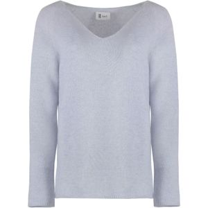 THE (Alphabet), Dames, Truien, Blauw, Maat: M Kasjmier,