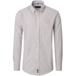 Casa Moda, Heren, Overhemden, Beige, Maat: L Katoen,