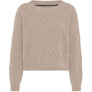 Rrd, Dames, Truien, Beige, Maat: XS