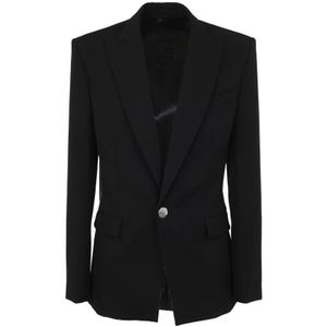 Balmain Stijlvolle Herenblazer , Black , Heren , Maat: 2XL