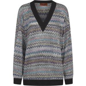 Missoni, Dames, Truien, Veelkleurig, Maat: M Poliester,