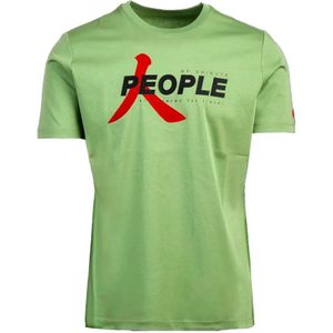 People of Shibuya, Heren, Tops, Groen, Maat: XL Leer,