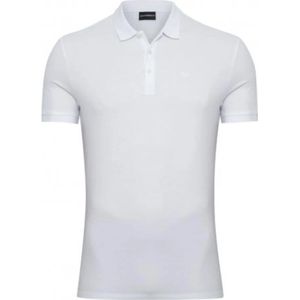 Emporio Armani, Heren, Tops, Wit, Maat: XL Katoen,