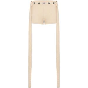 Jean Paul Gaultier, Dames, Korte broeken, Beige, Maat: XS
