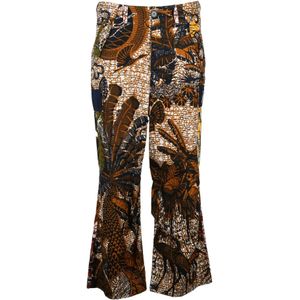 Dior, Dames, Broeken, Bruin, Maat: L Katoen,