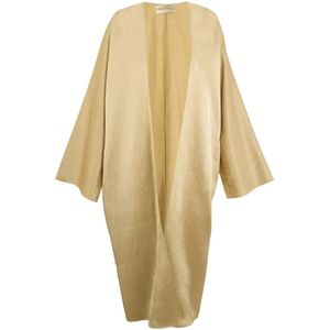 Cortana, Dames, Blouses & Shirts, Geel, Maat: S Katoen,