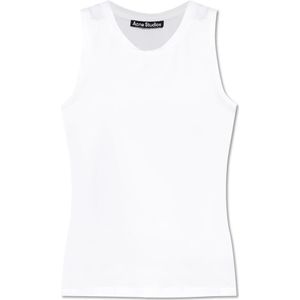 Acne Studios, Dames, Tops, Wit, Maat: M Katoen,