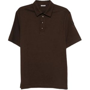 Moncler, Heren, Tops, Bruin, Maat: M