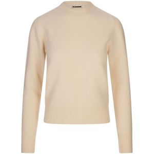 Jil Sander, Dames, Truien, Wit, Maat: S Wol,