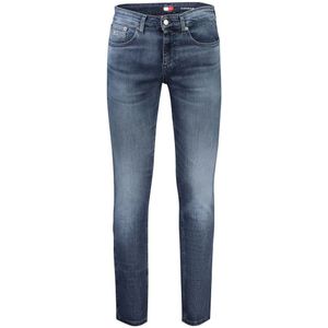 Tommy Hilfiger - Slim Scanton - Jeans - Blauw - Katoen Elastaan Polyester