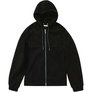 1989 Studio, Heren, Sweatshirts & Hoodies, Zwart, Maat: L Denim,