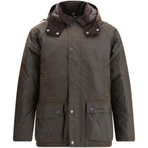 Barbour, Heren, Jassen, Bruin, Maat: L Katoen,