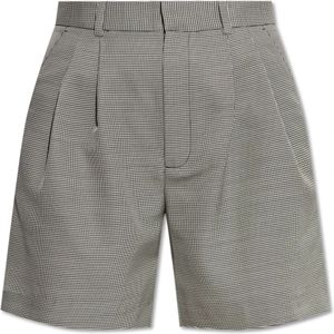 Anine Bing, Dames, Korte broeken, Grijs, Maat: 2XS Wol,