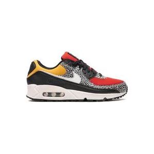 Nike Safari Sneakers Zwart Rood Pollen , Multicolor , Dames , Maat: 36 EU