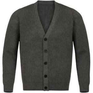 MC2 Saint Barth, Heren, Truien, Grijs, Maat: L Wol,