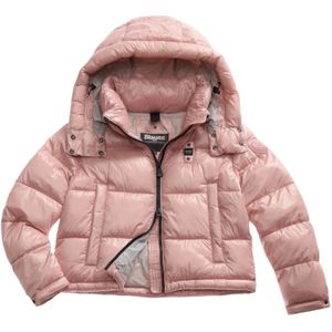 Blauer, Dames, Jassen, Roze, Maat: M Nylon,