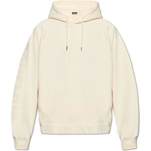Jacquemus, Heren, Sweatshirts & Hoodies, Beige, Maat: S Katoen,