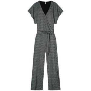 Summum Woman, Dames, Jumpsuits & Playsuits, Zwart, Maat: M Viscose,