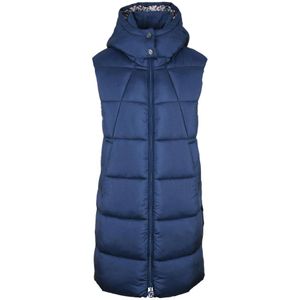 Guess, Dames, Jassen, Blauw, Maat: XS Polyamide,