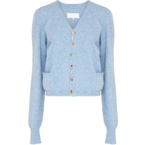 Maison Margiela, Dames, Truien, Blauw, Maat: M