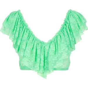 Aniye By, Dames, Blouses & Shirts, Groen, Maat: XS