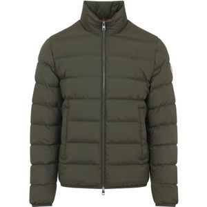 Moncler - Winterjas - Groen - Heren - 2XL - Polyester