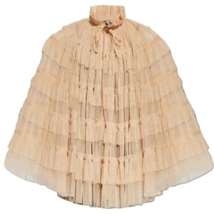 AllSaints, Dames, Jassen, Beige, Maat: ONE Size Poliester,