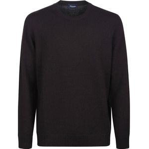 Drumohr, Heren, Truien, Bruin, Maat: L Wol,