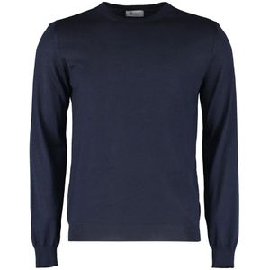 THE (Alphabet), Heren, Truien, Blauw, Maat: XL Kasjmier,