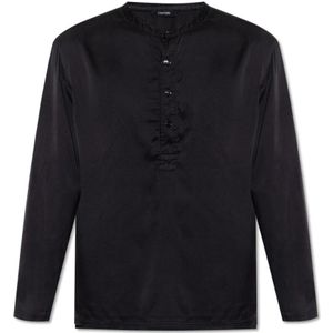 Tom Ford, Heren, Nachtkleding & Lounge, Grijs, Maat: S Zijde,